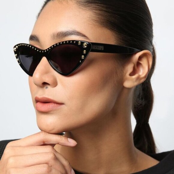 Final Price! Moschino MOS 093/S 0C9A IR Red/Grey Sunglasses main image 6